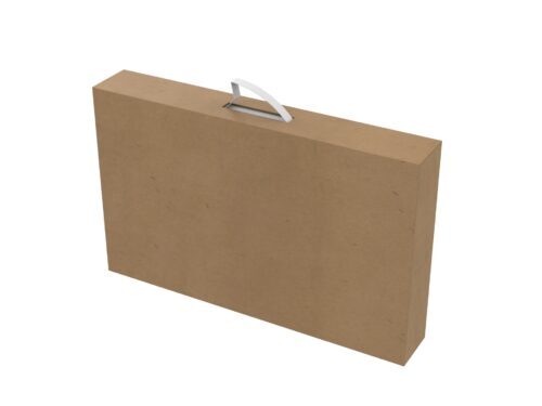 Asa de papel con cinta adhesiva