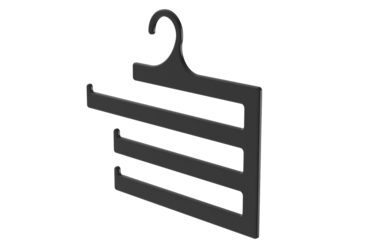 Percha para calcetines de 3 niveles con nivel superior extendido