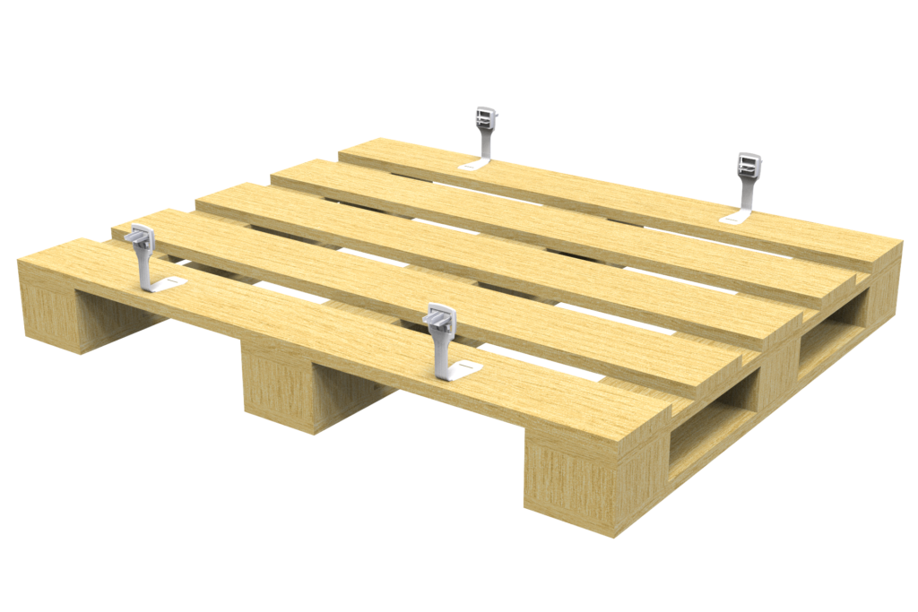 Clip de conexión de caja de pared simple con junta de patín base PP400WL