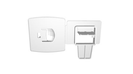Clip de conexión de caja de pared simple con paleta fija HP403