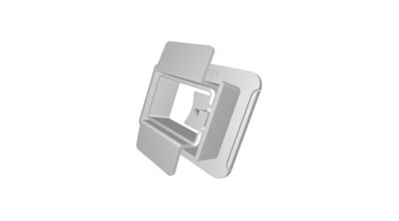 Clip de conexión de caja de pared doble HP511