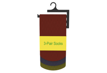 Percha para calcetines de 3 niveles con nivel superior extendido