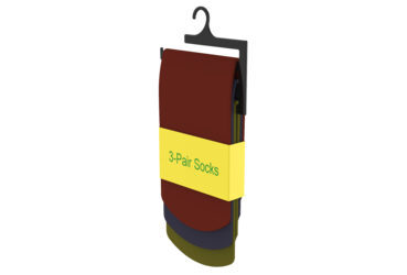 Percha para calcetines de 3 niveles